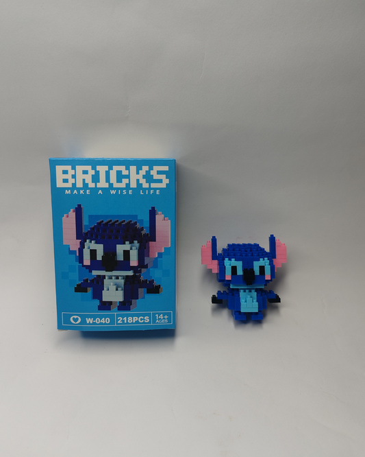 Mini bloques armables de personajes adorables – Estilo pixelado 💙💗