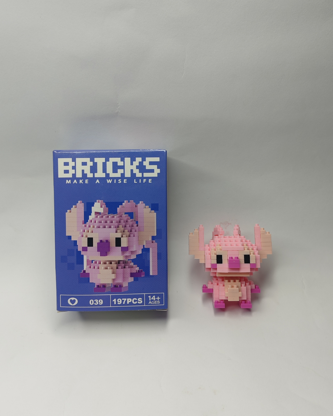 Mini bloques armables de personajes adorables – Estilo pixelado 💙💗