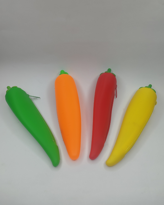 🍌🌽 ¡Tu estilo fresco y divertido empieza aquí! Cartucheras en forma de frutas y verduras