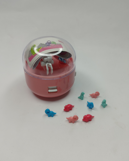 ¡Atrápalos todos! Mini máquina de garra de dinosaurios 🎯🕹️